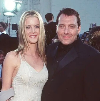 Tom Sizemore with his ex-wife, Maeve Quinlan.
